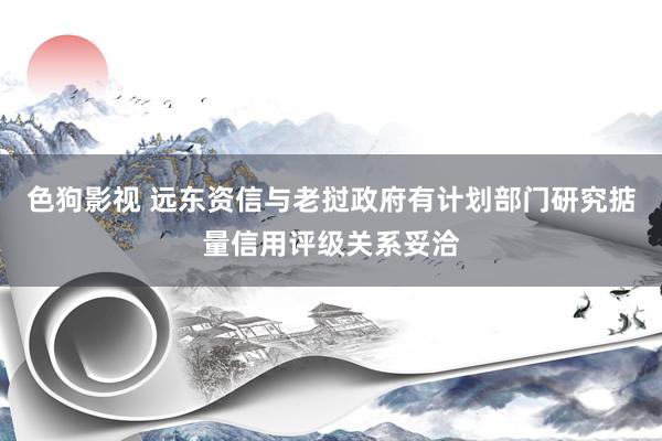 色狗影视 远东资信与老挝政府有计划部门研究掂量信用评级关系妥洽